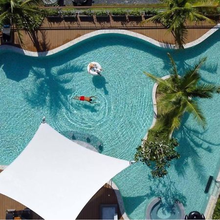 Skyview Resort Phuket Patong Beach Kültér fotó Aerial view of the pool at the Hotel