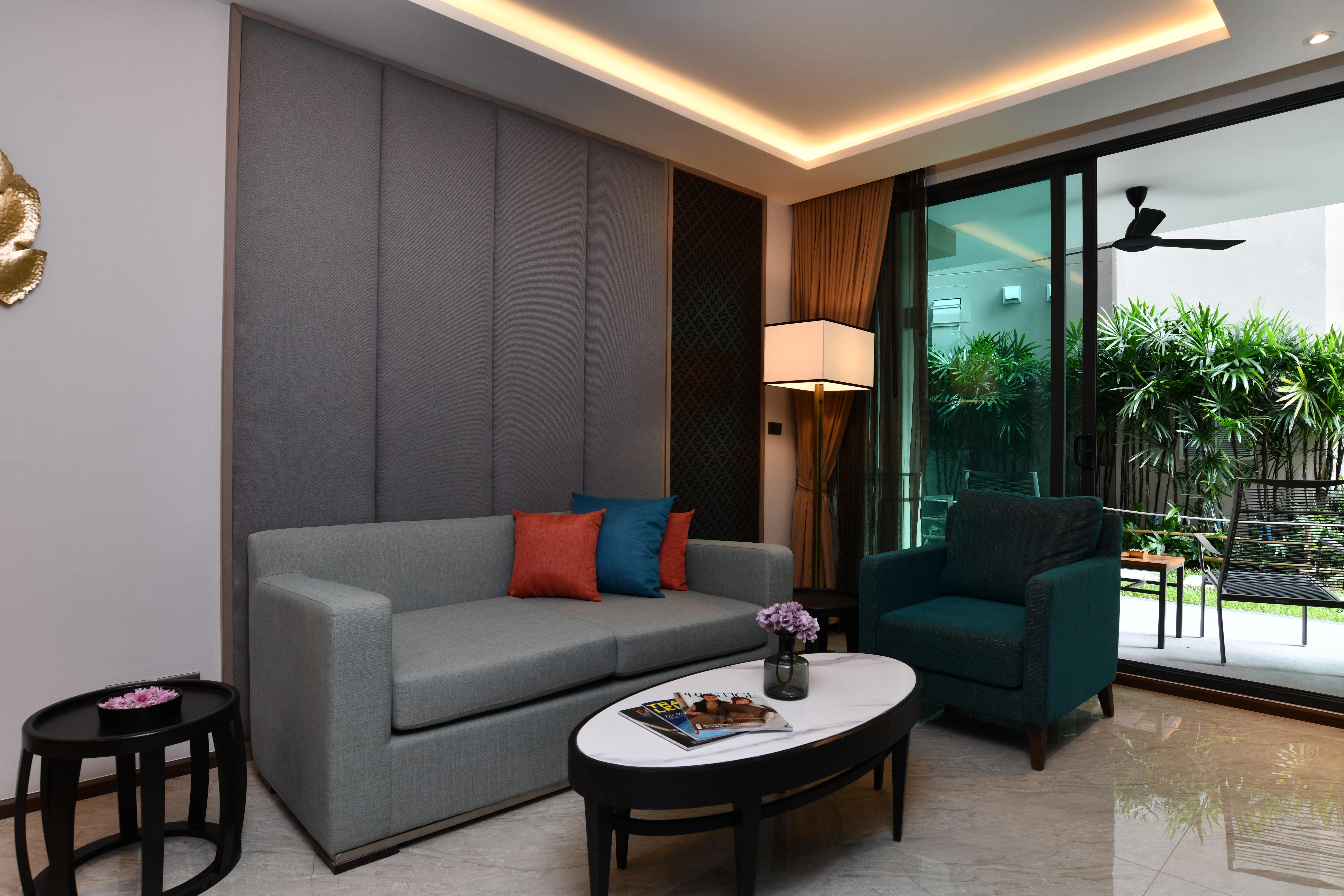 Skyview Resort Phuket Patong Beach Kültér fotó Living room